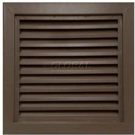 ACTIVAR CONSTRUCTION PRODUCTS GROUP Steel Door Louver 800A12460B, Inverted inYin Blades, 50% Free Area, 24in X 60in, Bronze 800A1 2460B